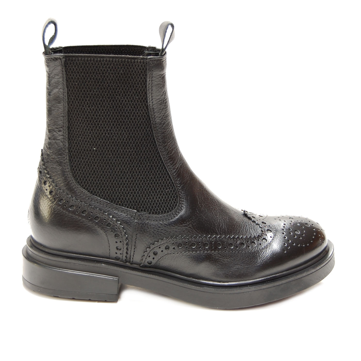 LELA 03 - chelsea ankle boots leather BLACK - History541