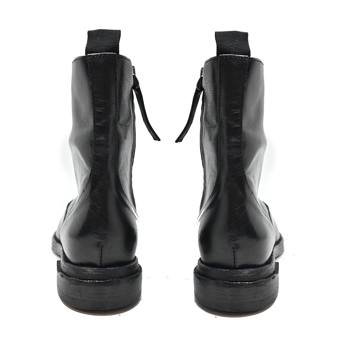 UNDER 07 - Stiefeletten Leder SCHWARZ