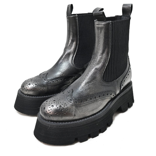 WOOKYEE 04 - beatles boots leather STEEL