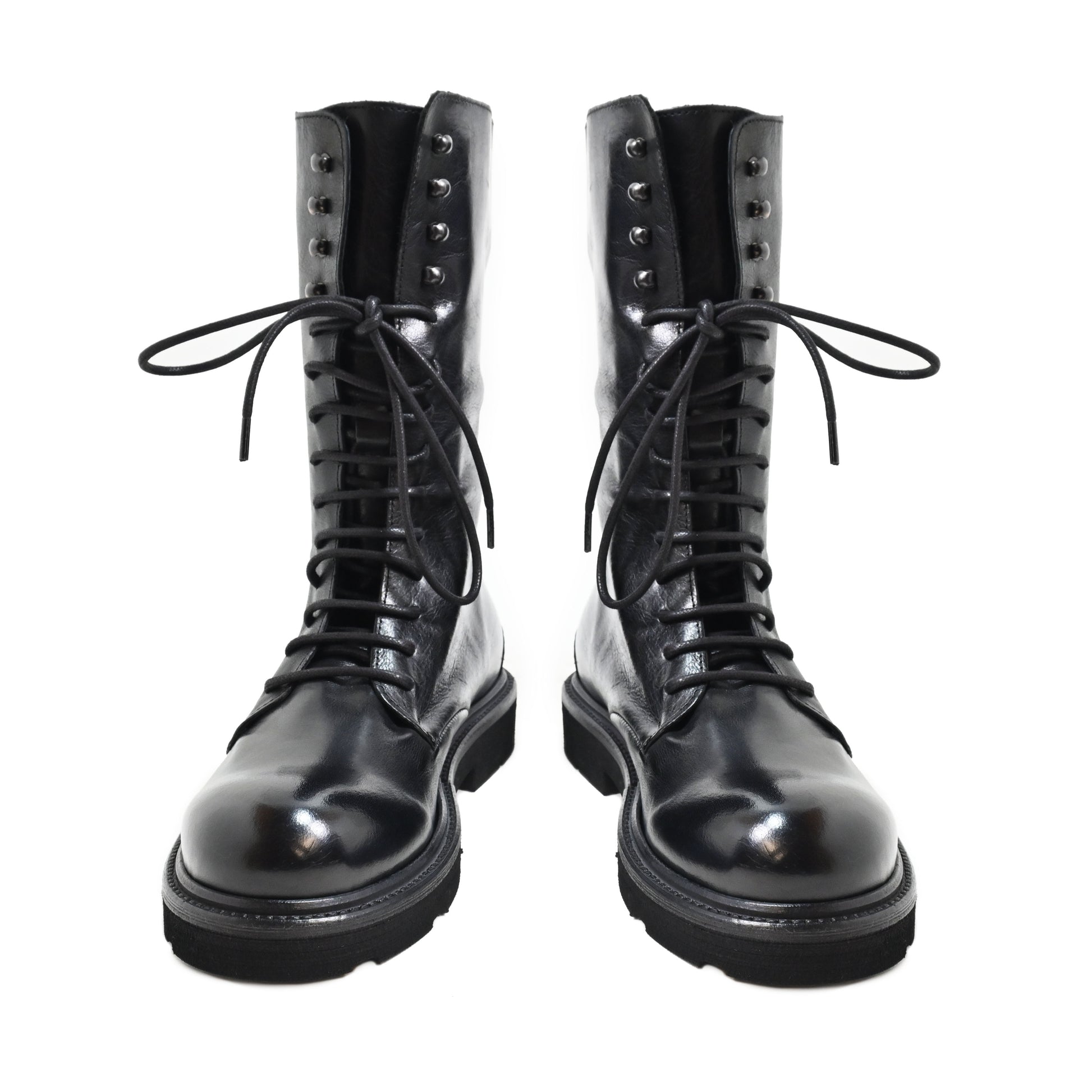 XLALBA 6026 - amphibian boot leather BLACK - History541